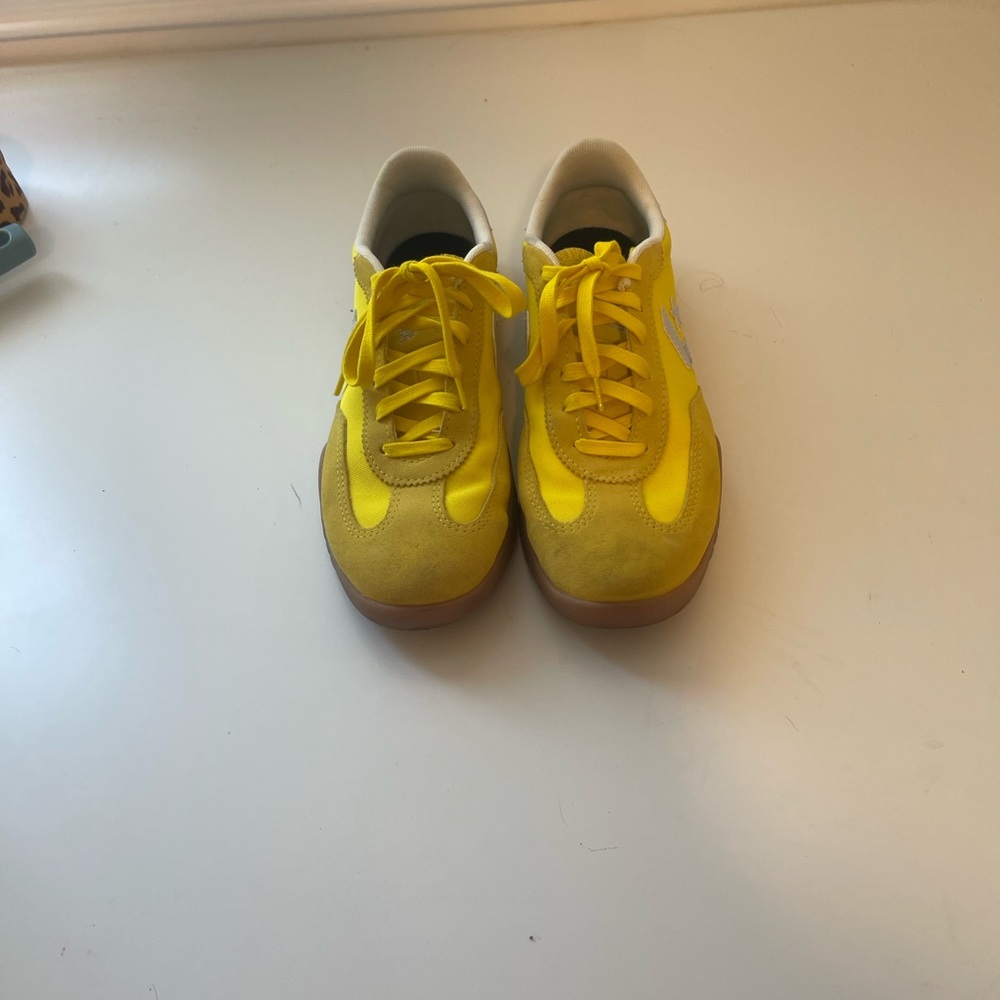 Converse Yellow Sneakers with Gum Soles